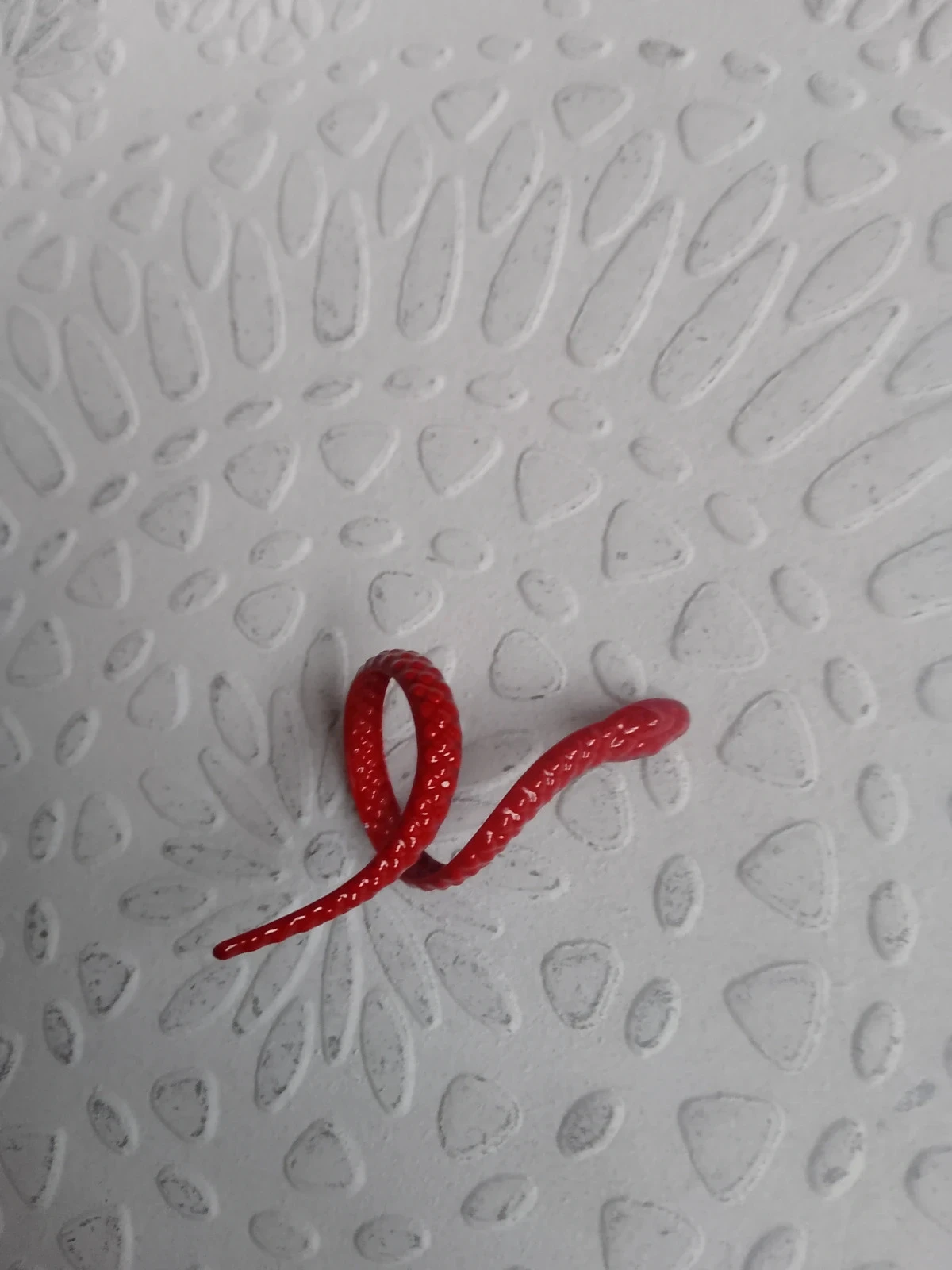 Bague serpent rouge – photo 2